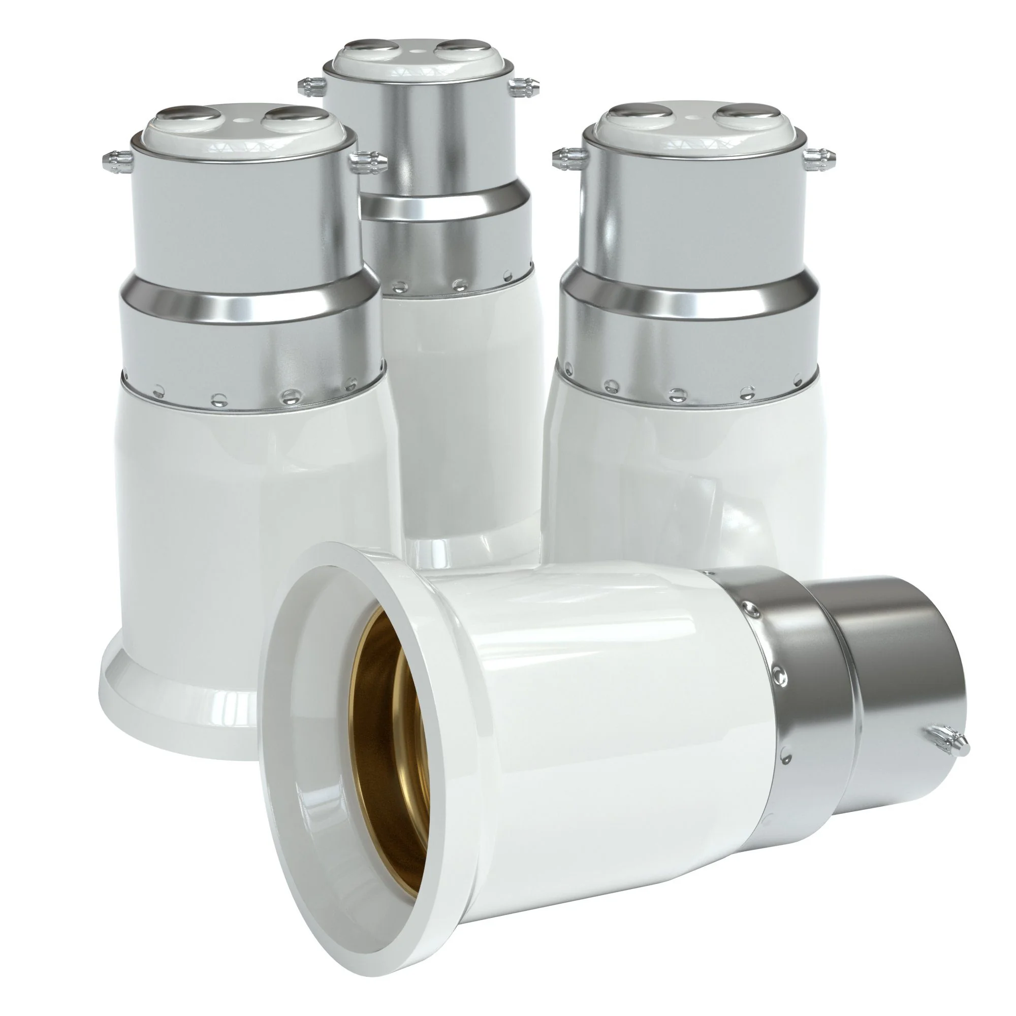 EAZY CASE Lampenadapter B22 Bajonett auf E27 Lampensockel