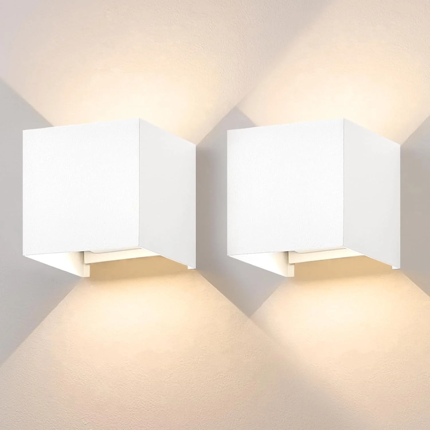 ZMH LED Wandleuchte Innen Aussen Flur Wandlampe Wohnzimmer