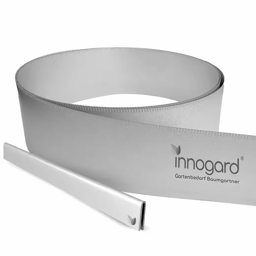 INNOGARD Rasenkante 1 mm Beeteinfassung Rasenkantenband Beetumrandung