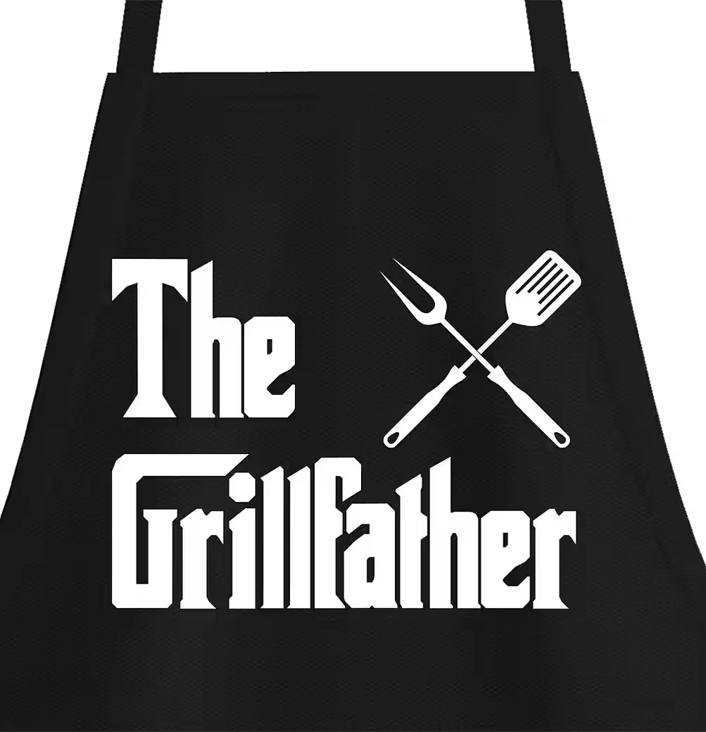 YOUTH DESIGNZ Grillschürze The Grillfather für Männer mit Spruch