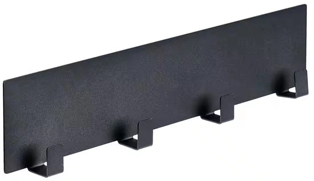 WENKO Hakenleiste Ima magnetisch, 4 Haken, ohne Bohren für Spültücher