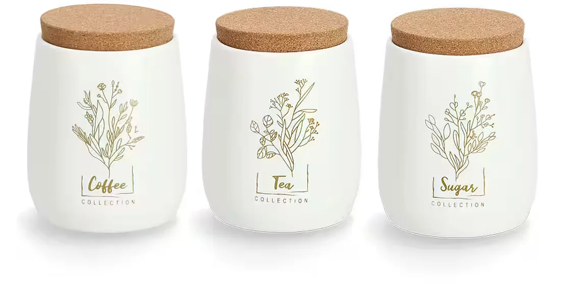 ZELLER PRESENT Vorratsdose Flowers Aufbewahrungsdose Küche