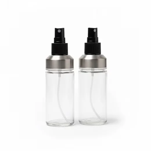 HAC24 Ölspender 2er Set Glas Sprühflaschen Öl und Essig Ölsprüher