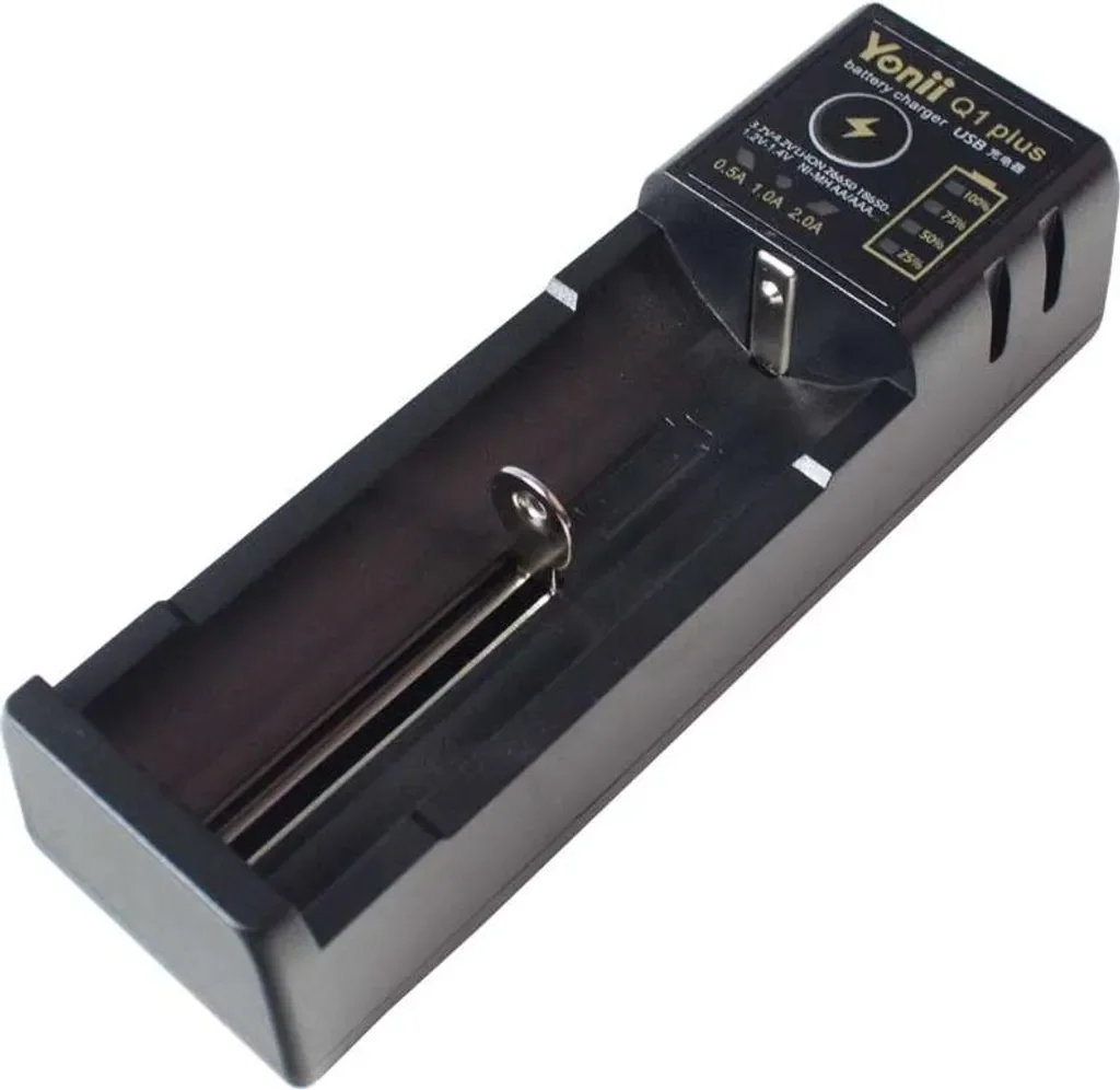 Professor Optiken Multi Ladegerät Li-Ion NiMH/NiCd Powerbank 18650